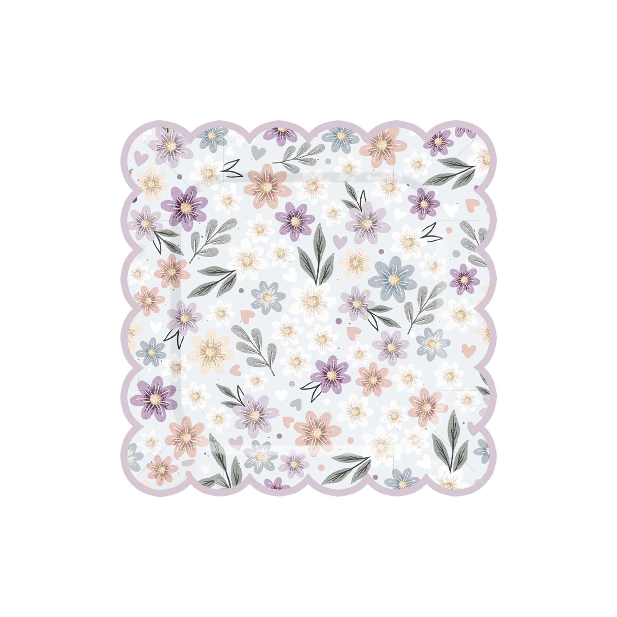 Assiette en carton de 21,6 cm * 8 unités