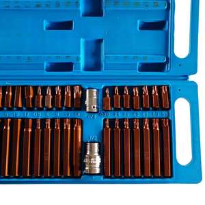 40-teiliges Star Torx Hex Spline Bit Socket Set 1/<span class=keywords><strong>2</strong></span> ''& <span class=keywords><strong>3</strong></span>/8'' Drive, S2 Steel Star Screw driver Bits für Autowerk statt Handwerkzeuge - Product Image 6