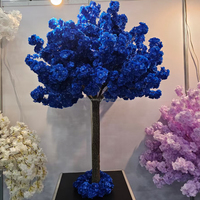 G Wedding Faux arbre floral japonais Sakura violet fausse soie arbre de fleurs de cerisier artificiel pour décoration intérieure et extérieure vente