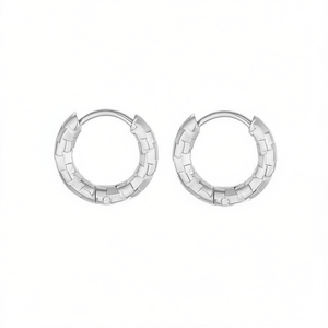 Fashion 2.5*8 Earrings DE ARO Hoop PE2946 for Women High Quality Jewelry - Product Image 3