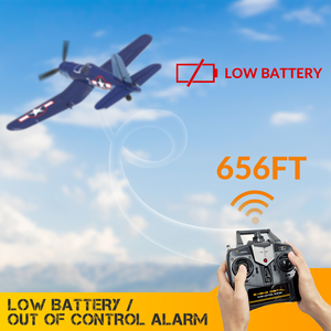 Avion télécommandé électronique Volantex <span class=keywords><strong>F4U</strong></span> <span class=keywords><strong>Corsair</strong></span> V2 4 canaux pour débutants avec stabilisateur gyroscopique 761-8B - Product Image 4