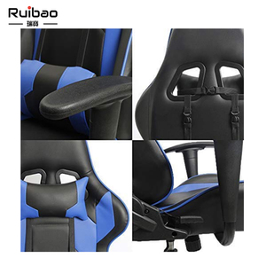 Silla de Juego Ergonómica Giratoria Cómoda al por Mayor, Moderna con Elevación de Gas de 3 Etapas, Logotipo Personalizado, Cuero Sintético, 24 Meses de Garantía - Product Image 6