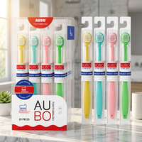 Brosse à dents manuelle ergonomique légère en plastique à poils doux en PBT personnalisée pour adultes, idéale pour la maison, les voyages et les soins bucco-dentaires quotidiens.