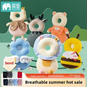 Prêt à expédier Protection dorsale Anti-chute sommeil soutien oreiller sac à dos coussin bébé tête coussin oreiller avec sangles enfant <span class=keywords><strong>en</strong></span> bas âge bébé - Product Image 6