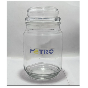 Frasco de Vidrio Yanky Premium de 700 ml, Apto para Alimentos, con Tapa Hermética, para Almacenar Miel, Mermelada y Especias, para Uso en la Cocina del Hogar - Product Image 1