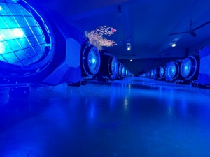 Ip65 hai mắt LED blinder ánh sáng 2x100W COB blinder mát trắng + Ấm trắng 2 mắt khán giả peaky blinder ánh sáng - Product Image 5