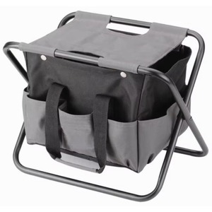 Échantillon gratuit : sac à outils de jardin pliable avec chaise, vente en gros - Product Image 1