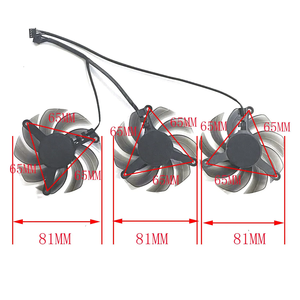 Ventilateur de refroidissement 82MM FD8015U12D pour carte graphique de jeu <span class=keywords><strong>PNY</strong></span> RTX 3070 3070Ti 3080 3080Ti 3090 24GB <span class=keywords><strong>XLR8</strong></span> - Product Image 2