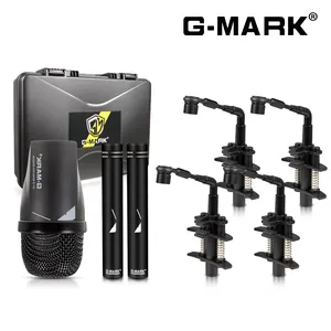 G-MARK Gdm7 China Groothandel Instrument Microfoon Kit Professionele Drum Microfoon Set Met Flight Case Verpakking