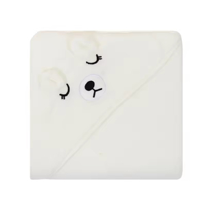Toalla <span class=keywords><strong>de</strong></span> <span class=keywords><strong>Baño</strong></span> Infantil <span class=keywords><strong>de</strong></span> Terciopelo <span class=keywords><strong>de</strong></span> Secado Rápido con Capucha, 105*105cm, <span class=keywords><strong>para</strong></span> Bebés Nadadores - Product Image 6
