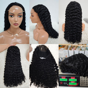 Promotion 163$ Letsfly 300 Gram 5x5 Burmese Curly 300% Density 99J Human Hair <b>Lace</b> Closure <b>Wigs</b> Wholesales 24 Inches <b>Wigs</b> - Product Image 3