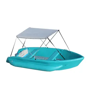 Drop Stitch PVC Perahu Nelayan Dapat Dilipat Kano Dayung Kayak untuk Keluarga dan Teman