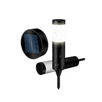 Lampes solaires d'extérieur LED étanches IP65 en acier inoxydable, lampadaires décoratifs, lampes solaires de jardin, éclairage de chemin
