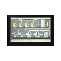 Personnalisation haute luminosité 10.1 pouces écran large IPS panneau POS OEM cadre ouvert écran LCD moniteur industriel