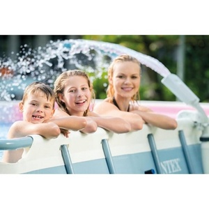 Pulvérisateur de <span class=keywords><strong>piscine</strong></span> LED multicolore Intex 28089/28090 pour piscines hors sol, compatible avec les piscines à structure métallique et Ultra Frame - Product Image 1
