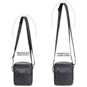 Nuevo Bolso Unisex de Cuero Genuino con Cierre de Cremallera Personalizado, Diseño Impermeable y Portátil para Hombres y Mujeres, Cuero de Alta Calidad - Product Image 6