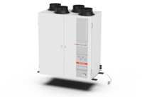 Ventilateur vertical MIA 350m3/h ERV 33L/D, déshumidificateur tout-en-un pour salons, chambres, ateliers - Installation facile