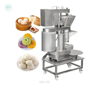 Wanjie Brand New arrival Commercial Steamed Stuffed Bun Machine Baozi Pastry Pie Jiaozi Filling Machine Soup Dumplings