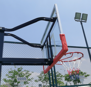 Giá đỡ bóng rổ ngoài trời bán buôn, dành cho trường học và huấn luyện tại nhà, giá đỡ bóng rổ tiêu chuẩn hình vuông, thiết bị sân ngoài trời - Product Image 3