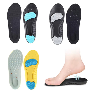 Semelles orthopédiques en EVA avec soutien de la voûte plantaire, respirantes et anti-transpiration, inserts pour chaussures de sport, baskets, chaussures de basketball, hommes et femmes - Product Image 1