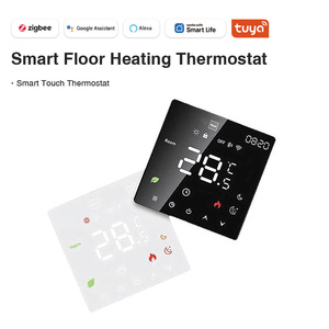 Thermostat intelligent pour chauffage au sol Tuya Zigbee, écran tactile 86*86mm, contrôle Alexa et <span class=keywords><strong>Google</strong></span> <span class=keywords><strong>Assistant</strong></span> - Product Image 3