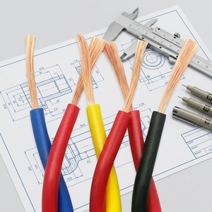 Câble souple torsadé en PVC à âme en cuivre <span class=keywords><strong>pour</strong></span> l'approvisionnement transfrontalier, 300/500V, câblage moyenne tension à paires torsadées - Product Image 1