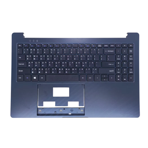 คีย์บอร์ดแล็ปท็อปสีดำ tw สำหรับ Dynabook ดาวเทียม Pro C50-J DOK-V6505H NB-17-6505H-10-B0 XN16R-156ที่มีแผ่นกระดานสีน้ำเงินเข้ม - Product Image 1