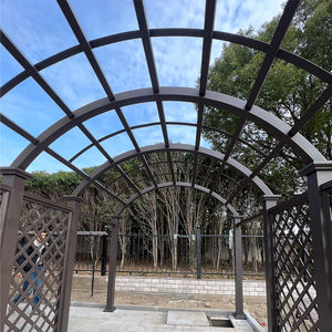 Arche élégante en aluminium avec <span class=keywords><strong>treillis</strong></span> thermocuit <span class=keywords><strong>pour</strong></span> mariages, jardins, clôtures de sécurité, support <span class=keywords><strong>pour</strong></span> roses grimpantes et glycines - Product Image 6