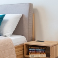 Prise de moyeu USB C alimentée par les États-Unis Prise de courant USB C encastrée avec charge rapide 4 ports USB 20W montée dans le canapé de la table de bureau du lit
