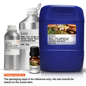 Aceite de Fragancia con Notas de <span class=keywords><strong>Mate</strong></span>/Yuzu/<span class=keywords><strong>Jengibre</strong></span>/Lirio/Vainilla/Cassia/Arándano Negro, Aceite Esencial Original para la Elaboración de Perfumes - Product Image 5