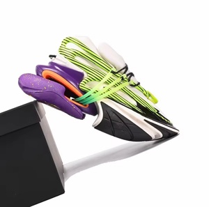 รองเท้าดีไซน์เนอร์แบรนด์ดัง หนังแท้ แต่งริบบิ้น พื้นหนา ระบายอากาศได้ดี รองเท้าวิ่งคุณภาพสูง รองเท้ากีฬาแฟชั่น - Product Image 1