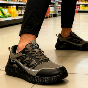 Nouvelles chaussures de course originales de marque sans logo pour hommes, super légères, avec soutien de la voûte plantaire, chaussures de sport pour la ville et le jogging - Product Image 1