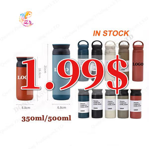 Zp 350ml 500 मिलीलीटर पाउडर लेपित कस्टमाइज्ड लोगो हॉट सेलिंग जापानी स्ज्पल स्टेनलेस स्टील डबल दीवार इन्सुलेट थर्मोस यात्रा कप - Product Image 1