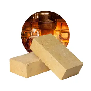 용광로 표준 크기 내화 벽돌 스토브 가마 및 용광로 용 고온 1750C 내화 화재 벽돌