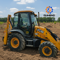 Chargeuse-pelleteuse d'occasion JCB 3CX 21 tonnes, 85 CV, 4x4, avec accessoires personnalisables gratuits, livraison mondiale