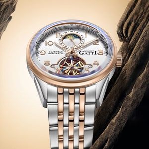 Montre Homme Automatique Mécanique BG5808 Édition 2025 – Montre Squelette Lumineuse pour Homme, Idéale pour le Business et le Sport - Product Image 2