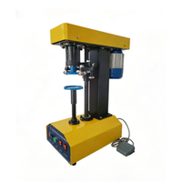 Machine de scellage semi-automatique électrique pour canettes en PET avec contrôle intelligent, scelleuse de contenants légers en plastique