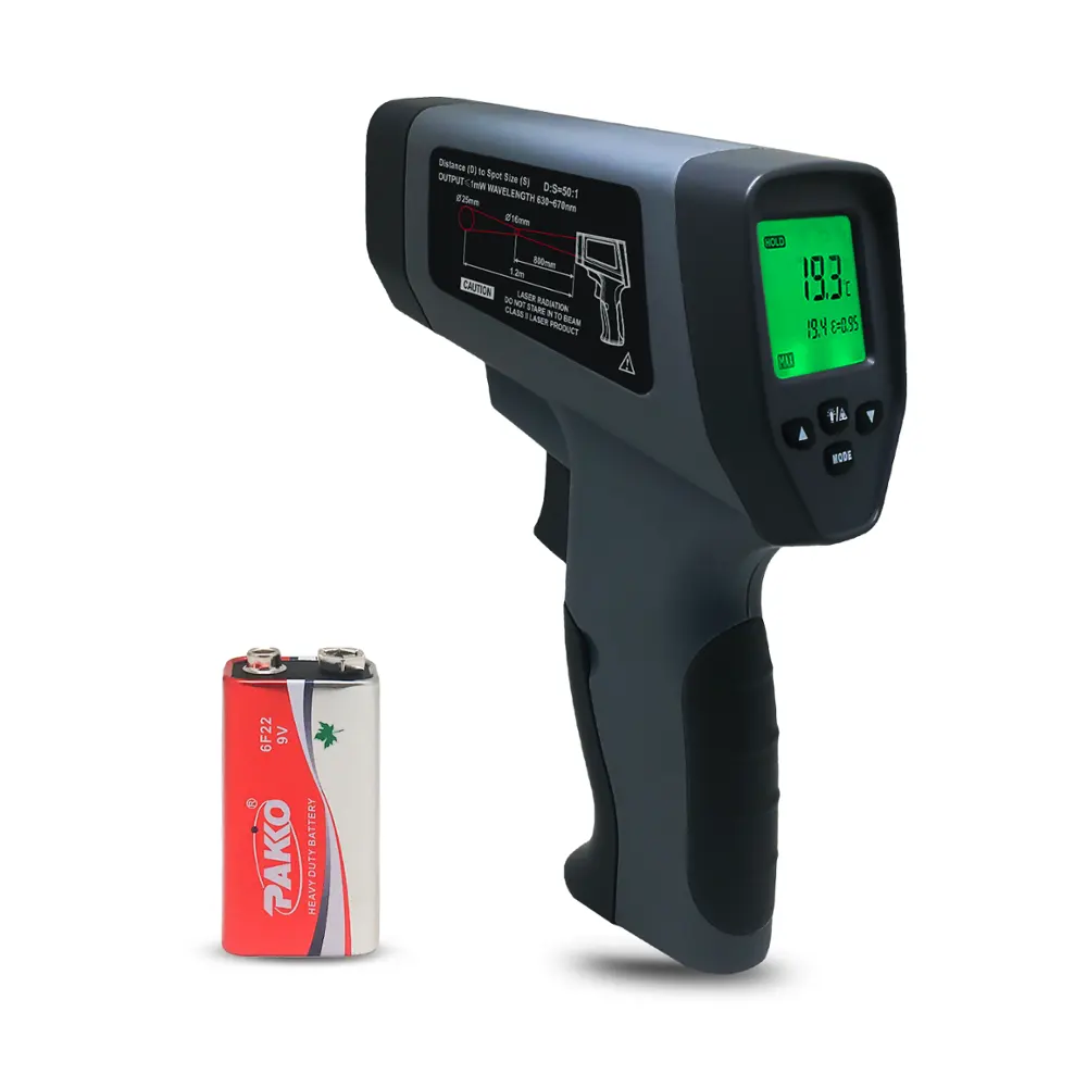 Cheerman DT-1600(-50-1600C) laser infrared thermometer with good price to test high temperature industrial use