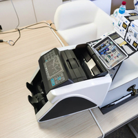 Compteur de billets Okyo Euro, qualité bancaire, intelligent, compact, reconnaissance automatique des devises, détection UV/magnétique/IR, haute vitesse 1000 billets/min