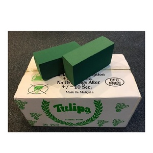 Brique de mousse florale de haute qualité pour les arrangements de la fête des mères du père Décorations de Noël du nouvel an chinois essentielles pour - Product Image 1