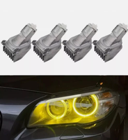 Module de commande LED pour feux de jour DRL jaunes 63117343876, yeux d'ange pour BMW Série 5 F10 F18 LCI 2014-2016