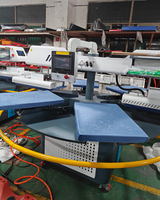 Presse à chaud pneumatique entièrement automatique à 6 stations pour la production de masse et l'impression par sublimation 40*50cm