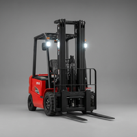 Chariot élévateur électrique au lithium-ion RONGYU RY100 écologique, design antidérapant et sûr avec pneus pleins pour une utilisation en intérieur et en extérieur
