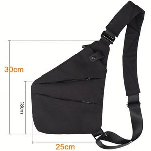 Nouveauté : Petit sac bandoulière multifonctionnel imperméable en nylon pour femme et homme, idéal pour le sport et les activités de plein air - Product Image 1