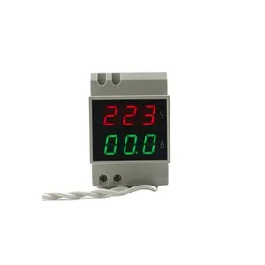 Amperímetro de CA Digital, voltímetro con pantalla Dual Led roja y verde, AC80-300V, AC0.1-99.9A, transformador incorporado