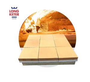 High strength refractory base brick for pizza oven