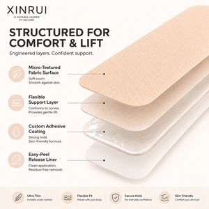 Cubrepezones Ultrafinos Perforados, Parche Invisible para el Pecho, Sin Cinta Adhesiva, Transpirable, para Senos Grandes, OEM ODM - Product Image 6