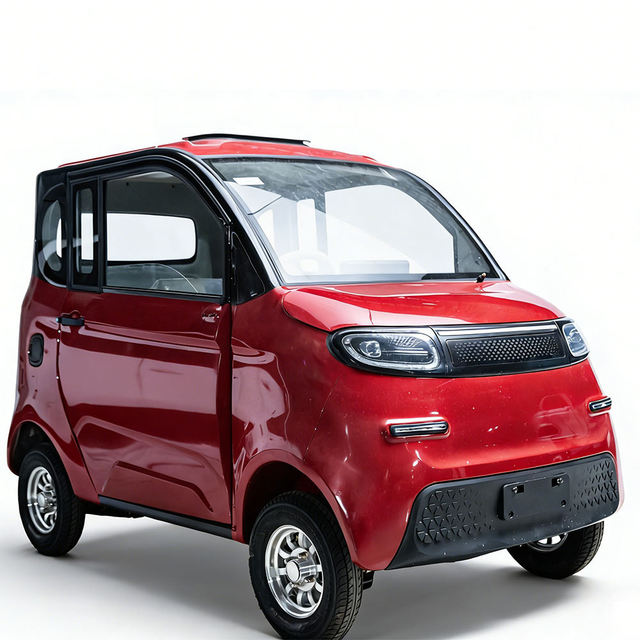 New Energy 4-Wheel Electric Mini EV Car with 1000W Motor 60-72V Voltage up to 100km Range-Cheap Home Use