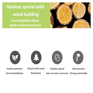 Büyük açık su geçirmez ahşap tavuk kümesi köy basit tarzı hayvan Metal ev nefes küçük hayvanlar paketlenmiş kutu - Product Image 2