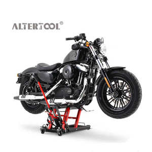 ALTERTOOL-<span class=keywords><strong>Elevador</strong></span> para motocicleta ATV de 1500lb, <span class=keywords><strong>elevador</strong></span> plegable hidráulico con almohadilla de goma, mango de acero, polipasto para bicicleta de servicio pesado, de 2, - Product Image 1